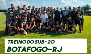 Botafogo Sub-20 faz treino no Assary