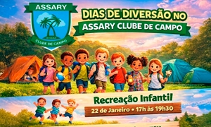 FÉRIAS É NO ASSARY CLUBE DE CAMPO