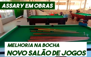 Mudança no Salão de Jogos