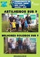 Artilheiros e Melhor Goleiro Sub 9