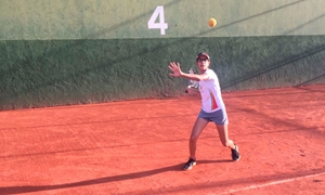 Tenista do Assary Bianca no Paulista de Tenis