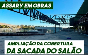 Ampliação da Cobertura da Sacada do Salão