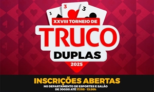 Inscrições Abertas para o Torneio de Truco