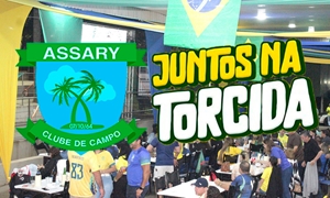 Mais um jogo do Brasil na Lanchonete do Assary no dia 19/06!