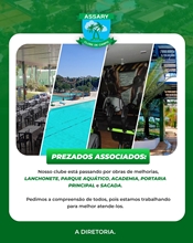 Comunicado sobre melhorias do clube