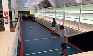 Abertura do XXXI Campeonato Interno de Bocha "Dionísio Orlandeli"