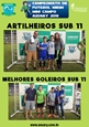Artilheiros e Melhor Goleiro Sub 11