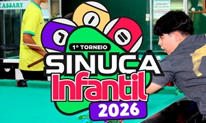 1 Torneio de Sinuca Infantil