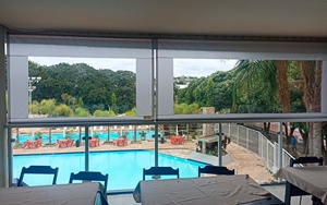 TOLDOS INSTALADOS NA LANCHONETE