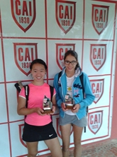 Bianca Schiavo é vice-campeã de campeonato de Tênis.