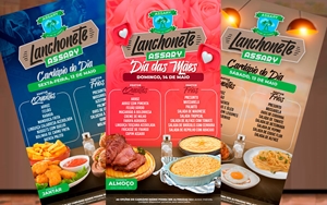 Cardápios da Lanchonete Assary