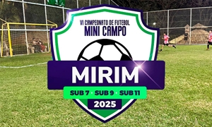 Final do VI Camp de Futebol Mini Campo Mirim 2025